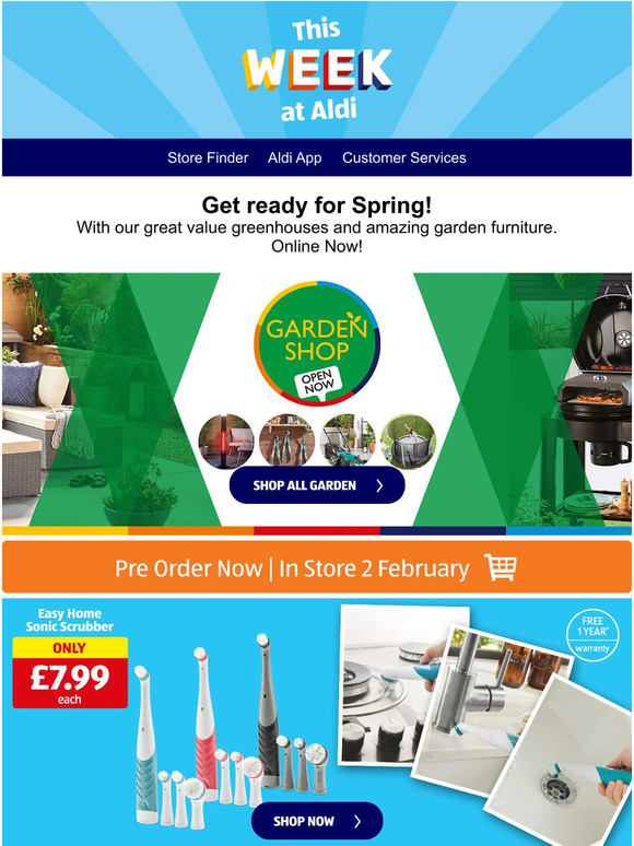 Aldi This week’s Specialbuys are now available to preorder Milled