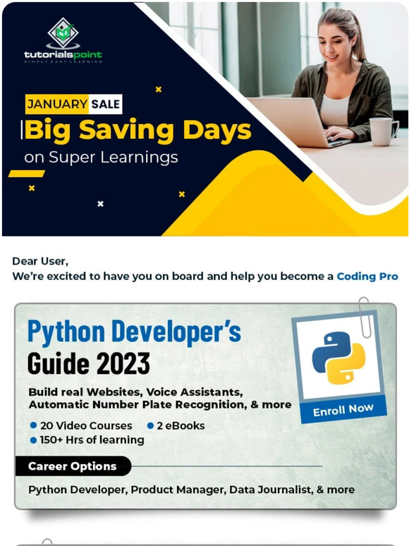 Tutorials Point: Coding is the Future:🎫Your Ticket to a Rewarding ...