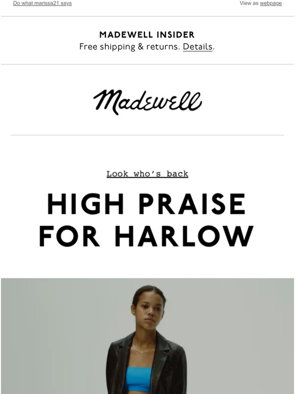Madewell Dresses through the decades Milled