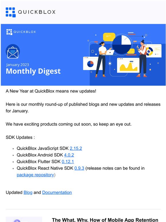 QuickBlox Monthly Digest