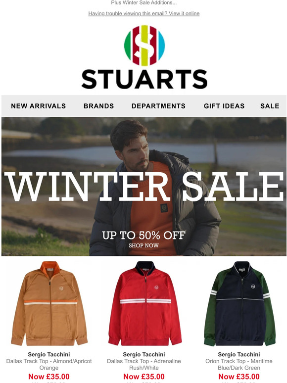 The Latest from Belstaff, Paul Smith, Edwin & more ❤️️