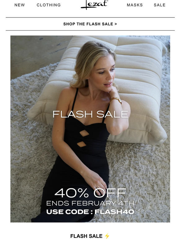 40% off NEW IN ⚡