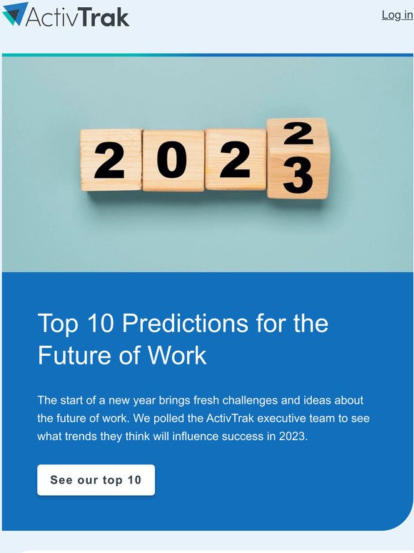 Top 10 predictions for the workplace in 2023