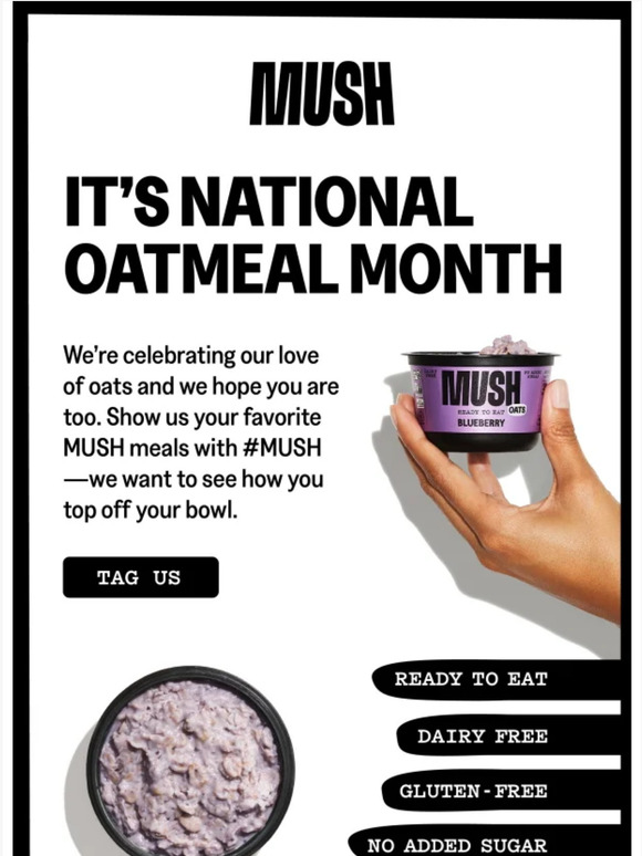 National Oatmeal Month