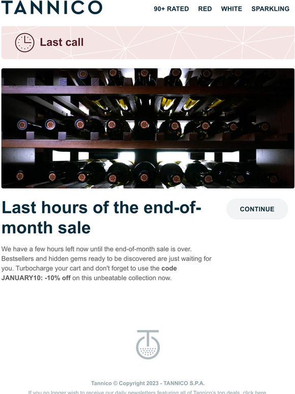 [Last call] ⏳ Ends in a few hours: the end-of-month sale is almost over