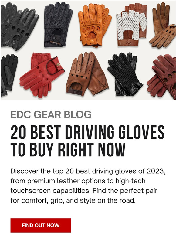 Axwell 20 Best Driving Gloves in 2023 🧤 Milled