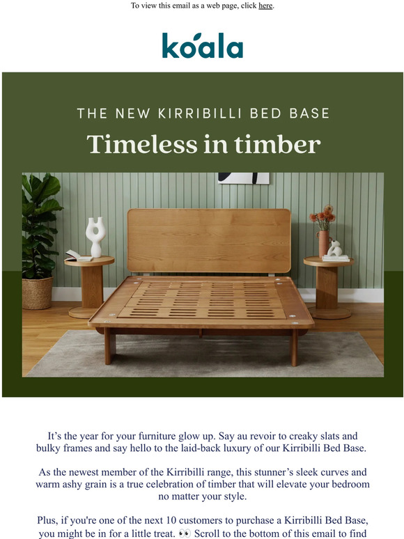 The NEW Kirribilli Bed Base