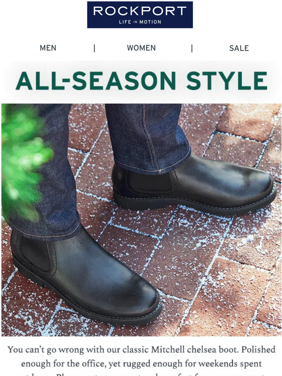The Mitchell: boots you can just pull on and go.