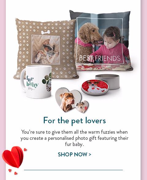 For the pet lovers