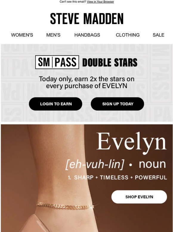 Steve Madden: Sharp. Timeless. Powerful. | Milled