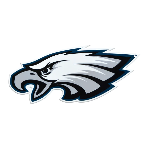 Philadelphia Eagles 12" Spirit Size Steel Laser Cut Sign