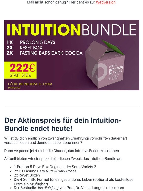Dein Intuition-Bundle endet heute! 😱