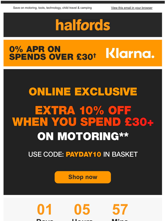10% off ends TOMORROW