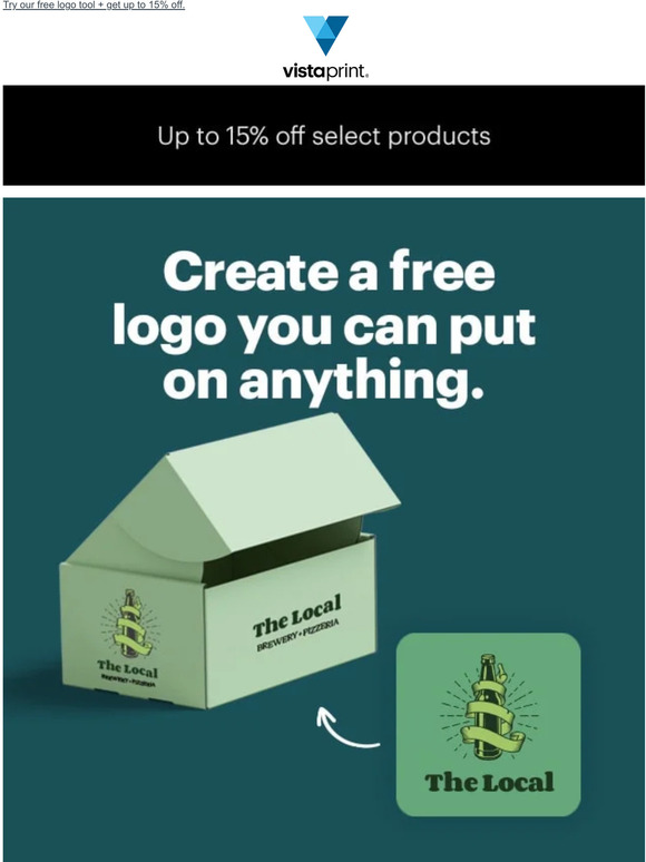 A professional logo makes it real.