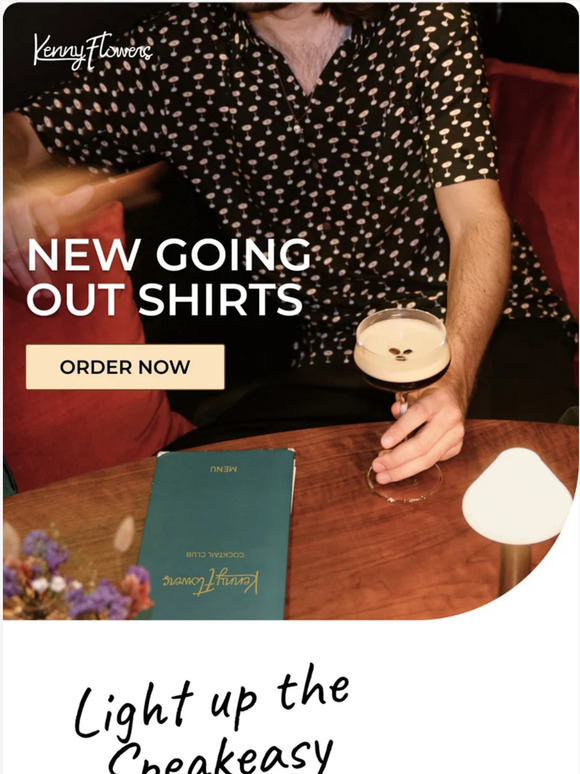 Kenny Flowers 🍸 NEW ESPRESSO MARTINI SHIRTS 🍸 Milled