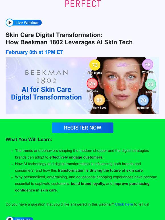 Perfect Corp. 2/8 inar How AI is Driving Digital Transformation in