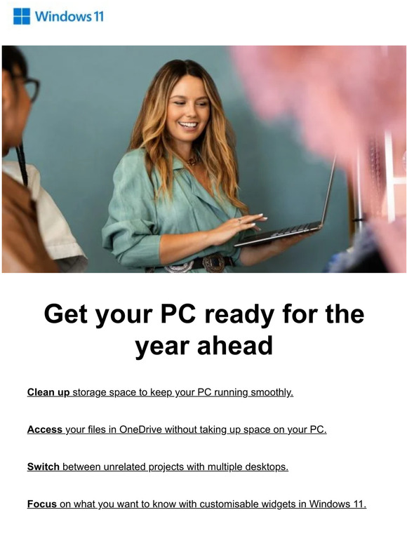 Get your PC ready for the year ahead, plus tips to get things done in a fast and easy way
