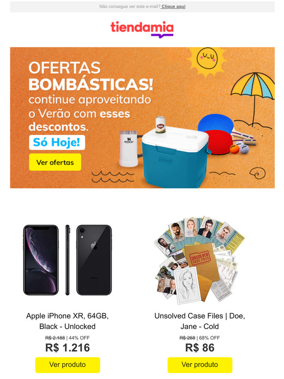 Só Hoje! Ofertas bombásticas!