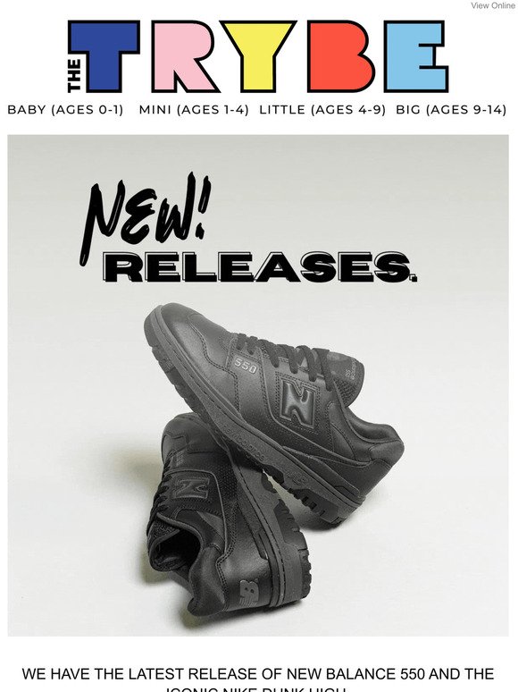 New Releases From New Balance & Nike!
