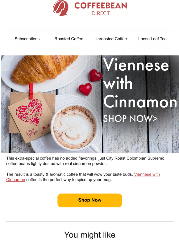 Do You 💘 Coffee & Cinnamon?