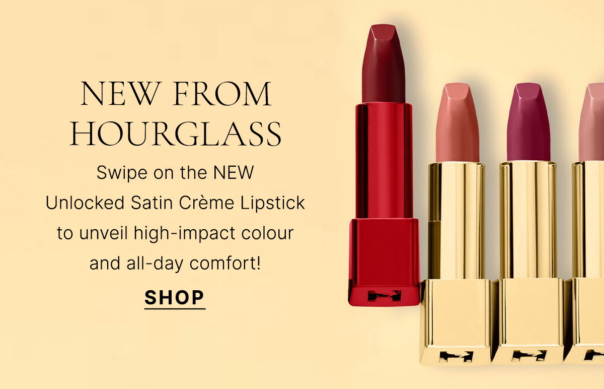 NEW FROM HOURGLASS - SHOP