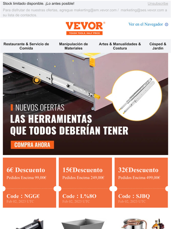 Nuevos ofertas.