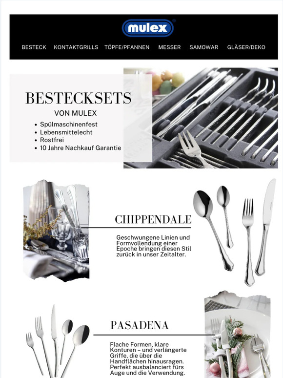 🍴Kennst Du schon unsere wunderschönen Besteckserien? 