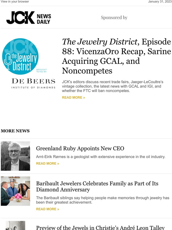 The Jewelry District, Episode 88: VicenzaOro Recap, Sarine Acquiring GCAL, and Noncompetes
