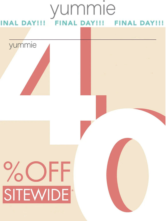 40% OFF Sale Ends Tonight! ⏰