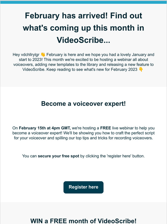 Your February update is here, —!