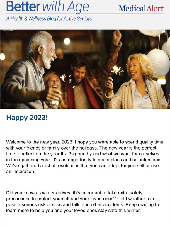 January Medical Alert Newsletter