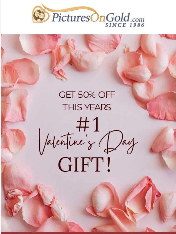 ❌ Get 50% Off This Years #1 Valentine's Day Gift!
