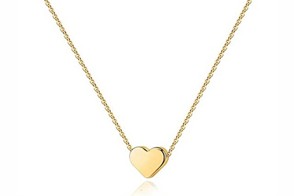 14K Gold Plated Heart Necklace
