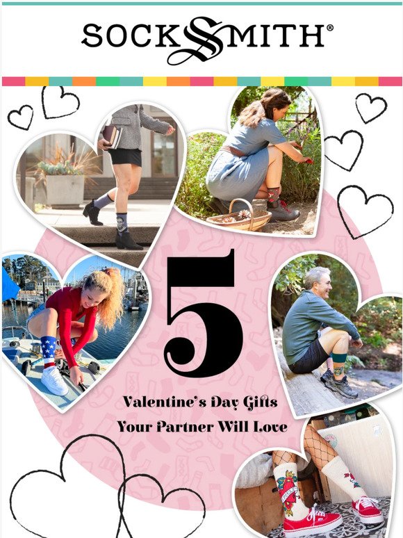 The V-Day Gift Guide for Sock Lovers 🥰