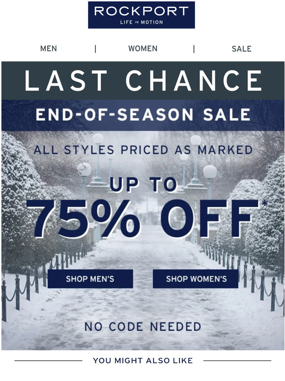 🚨 Up to 75% Off Ends Tonight! 🚨