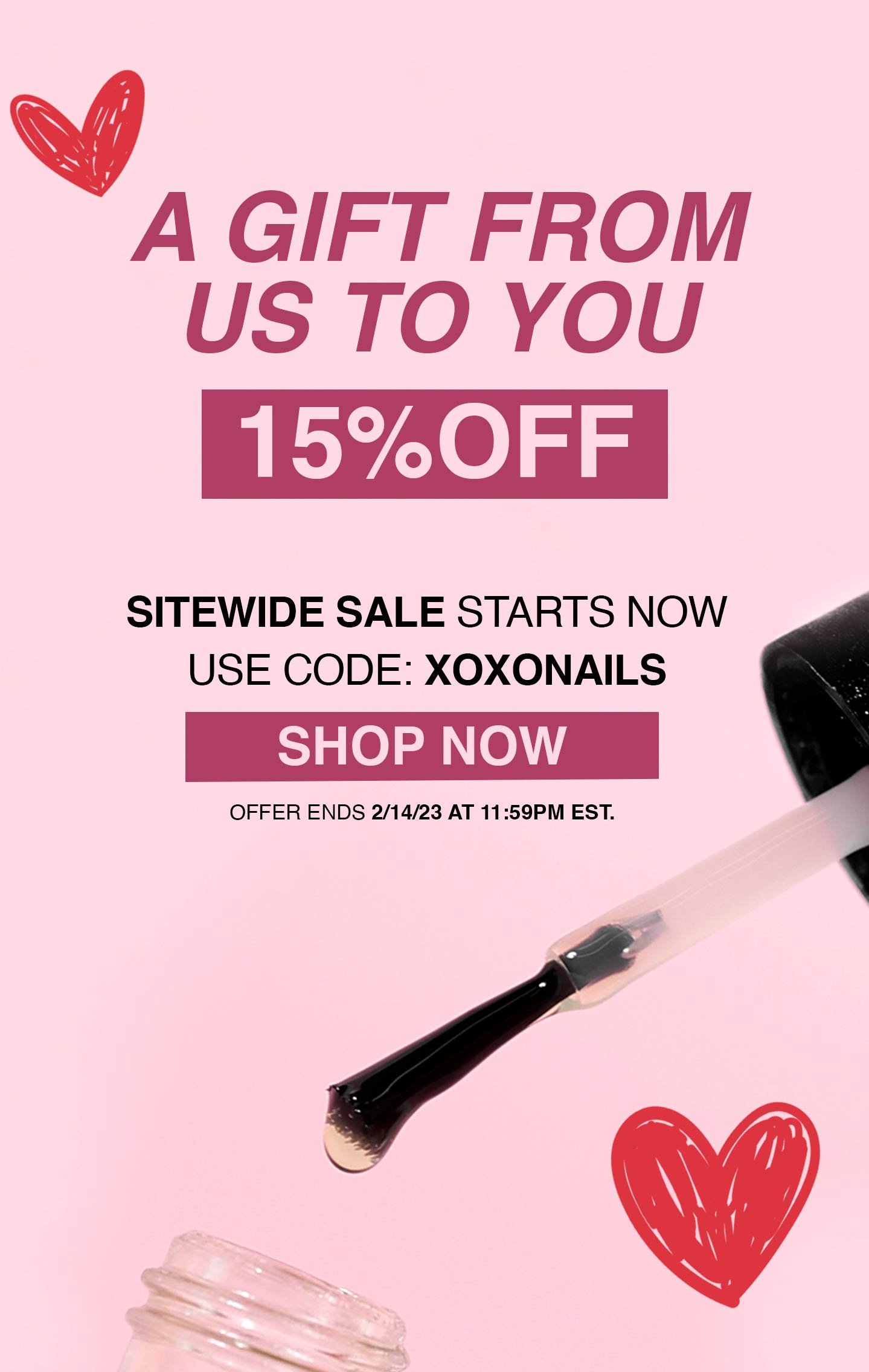 Probelle's Valentines Day Starts now! 15% OFF sitewide Use Code: XOXONAILS at checkout to save. Sale ends 12/14/23 at 11:59pm EST.