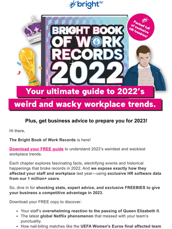 Breaking: BrightHR uncovers 2022’s most surprising HR trends
