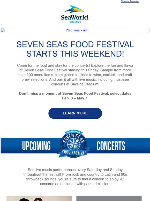 Seven Seas Food Festival Starts This Friday!