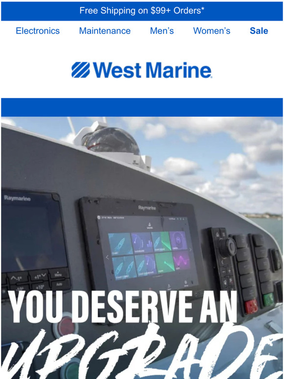 West Marine Top offers on helm upgrades Milled