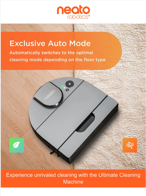 Tackles Dirt, Dust and Dander with Optimized Auto Mode Cleaning