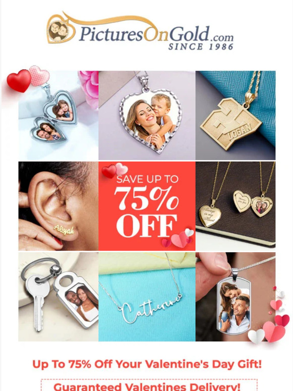 🔴 Hey, Get Up To 75% Off Your Valentine's Day Gift!