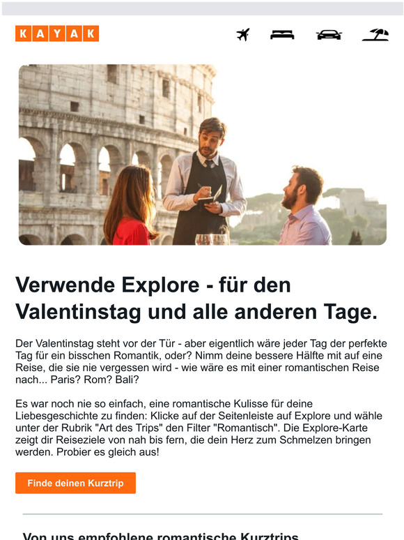 Mach diesen Valentinstag zu etwas ganz Besonderem