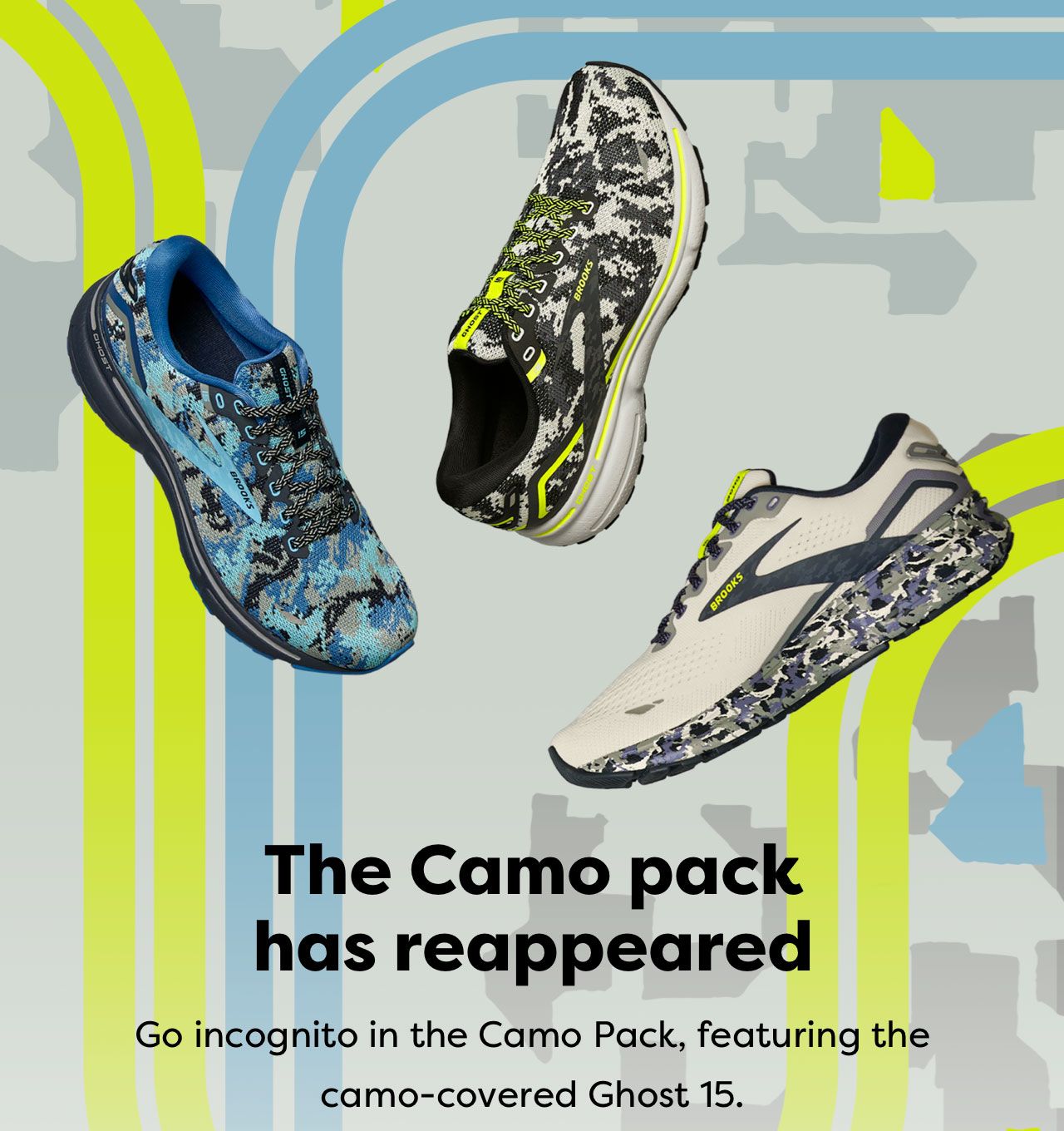 Brooks best sale camo shoes