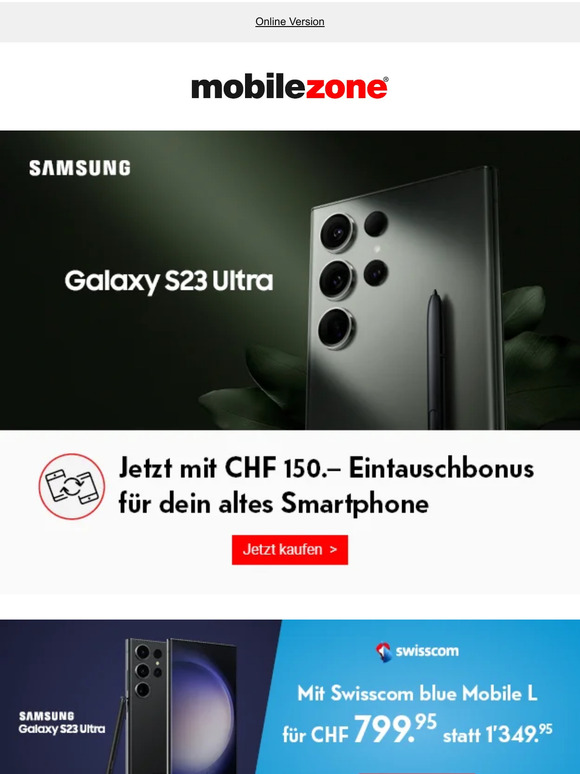 🔥 Neue Samsung Galaxy S23 Series – jetzt kaufen!