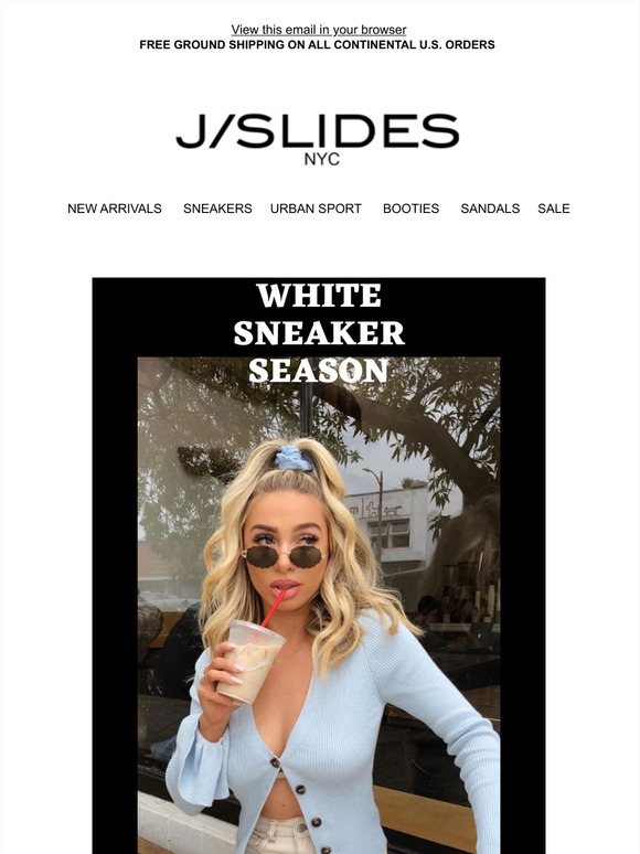 TRENDING : The Season of ❤️ (...and white sneakers)