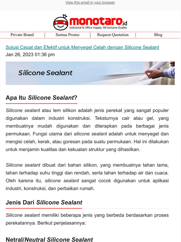 Hi , sudah lihat Berita/Artikel terbaru dari monotaro.id? Yuk cek di sini!