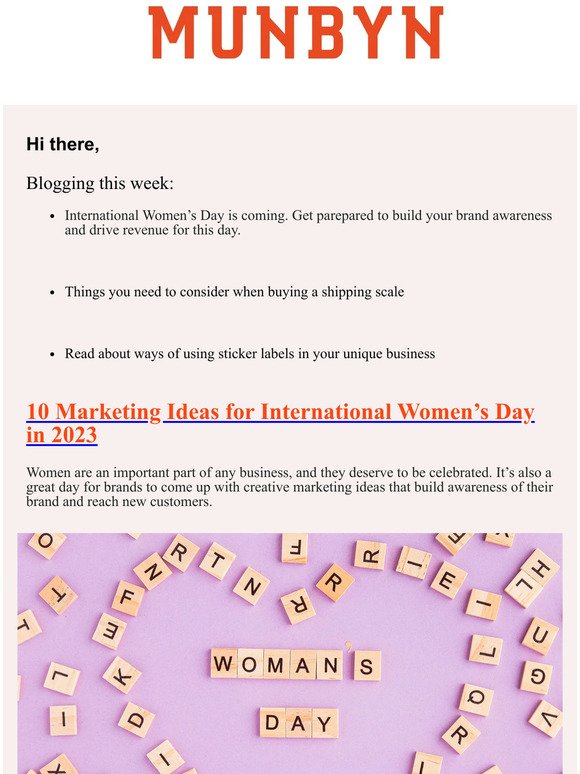 10 Marketing Tips for IWD