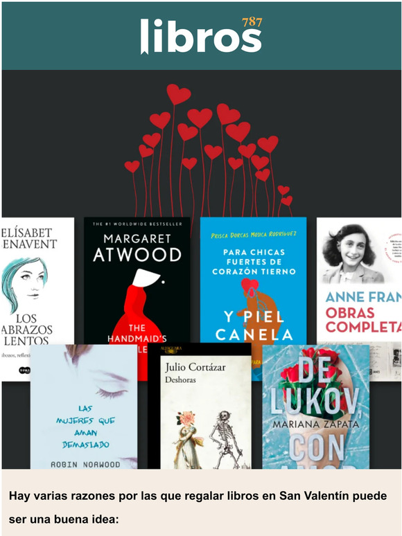Libros recomendados para San Valentín  📚