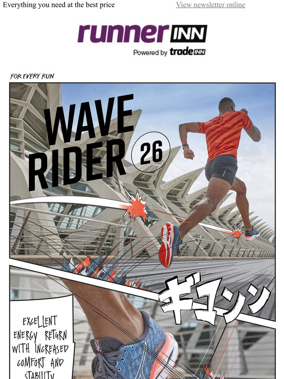 👟 Mizuno Wave Rider 26 for every race