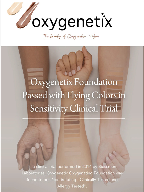 Sensitive skin? Oxygenetix has you covered ⭐